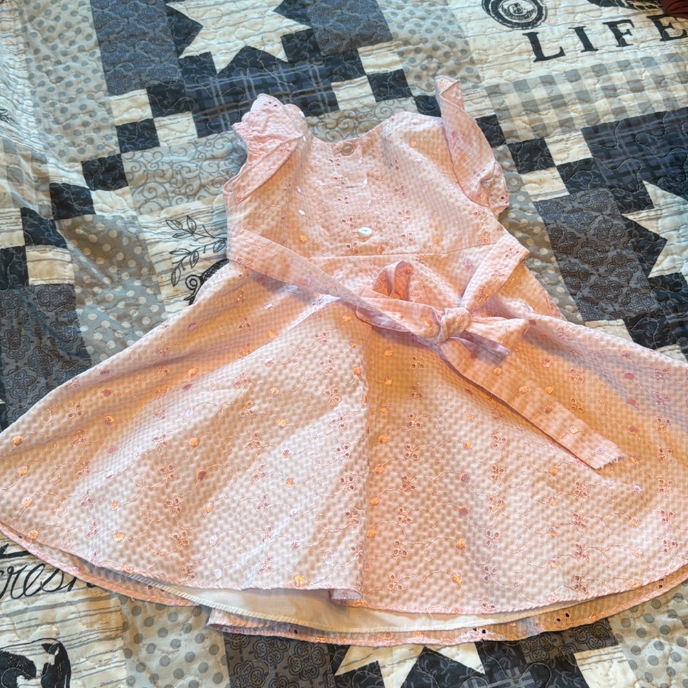 Pink Ruffle Dress - Picture 6 of 8